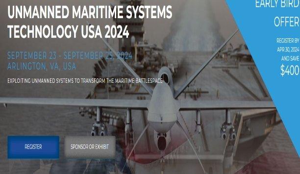 Unmanned Maritime Systems Technology USA 2024