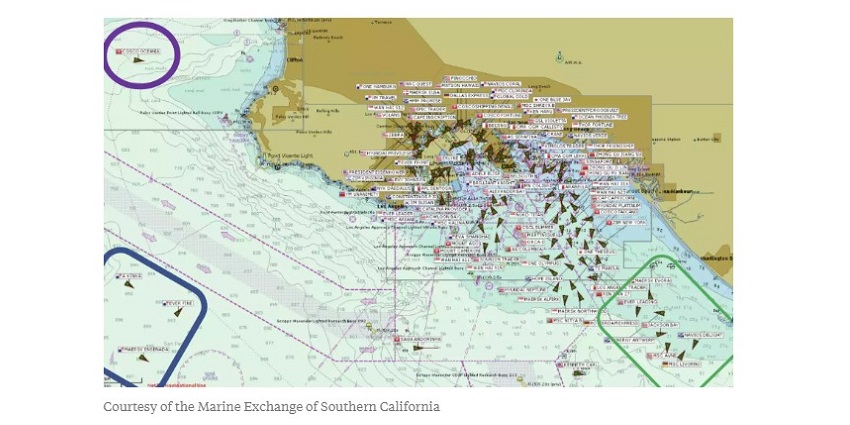 Marine Exchange of Southern California's dashboard