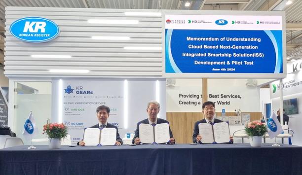 KR and HD Hyundai sign business agreement for pilot project of cloud-based next-gen smart ship solution