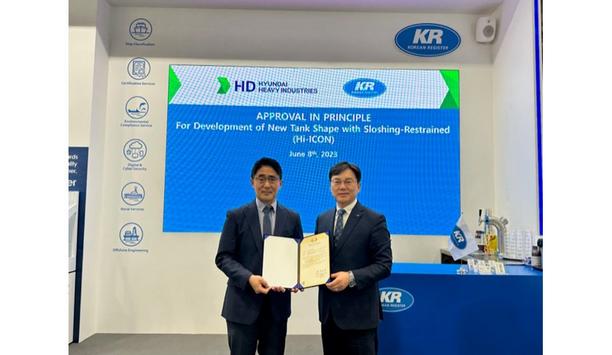 KR awards Approval in Principle (AiP) to HD Hyundai Heavy Industries' innovative tank shape (Hi-ICON) with sloshing-restrained technology