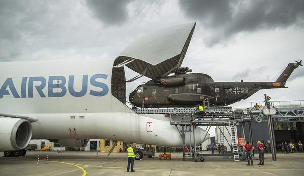 Airbus develops and tests a loading system to lift outsized military cargo on Beluga A300-600ST aircraft
