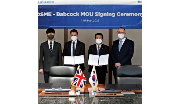 Babcock signs a MoU with Daewoo Shipbuilding to collaborate on systems integration programmes