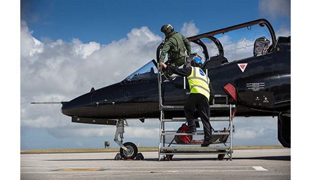 Babcock signs an agreement with BAE Systems for continued support to the RAF Hawk fleet at RAF Valley