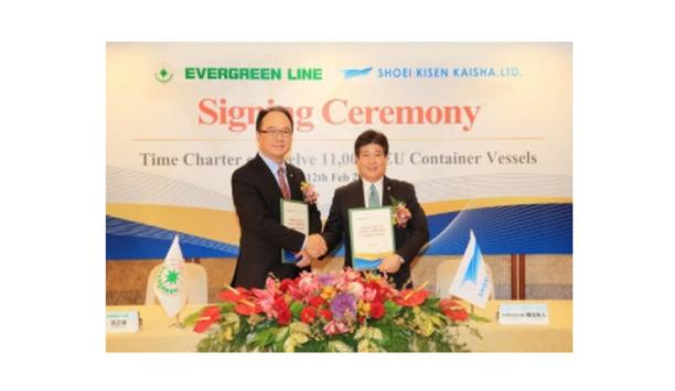 Evergreen charters twelve 11,000 TEU containerships