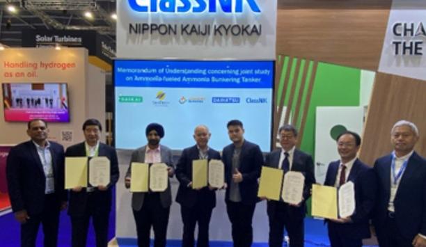 ClassNK, Consort Bunkers, Daihatsu Diesel, Daikai Engineering, and SeaTech to collaborate on development of ammonia fuelled ammonia bunkering tanker