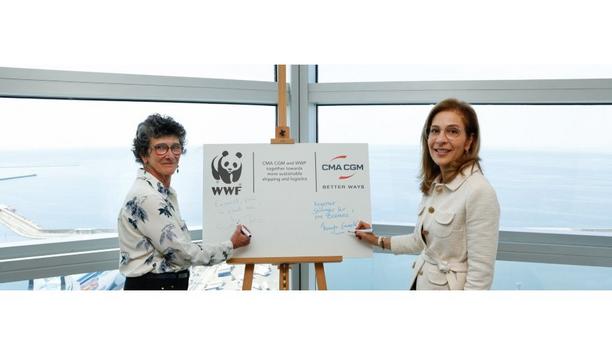 CMA CGM and WWF form a strategic partnership towards more sustainable shipping and logistics