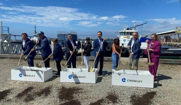 Crowley, Port of San Diego celebrate groundbreaking for all-electric tugboat charging station