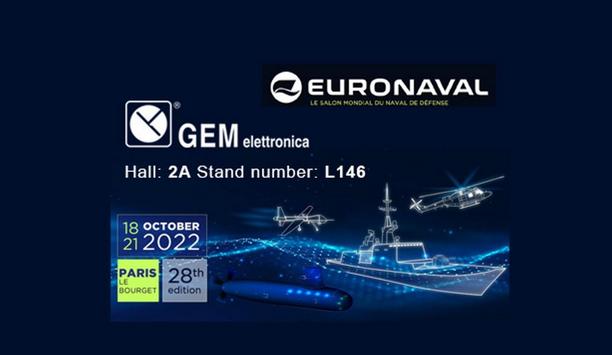 GEM elettronica to participate at Euronaval 2022, the World Naval Defence exhibition to be held in Paris, France