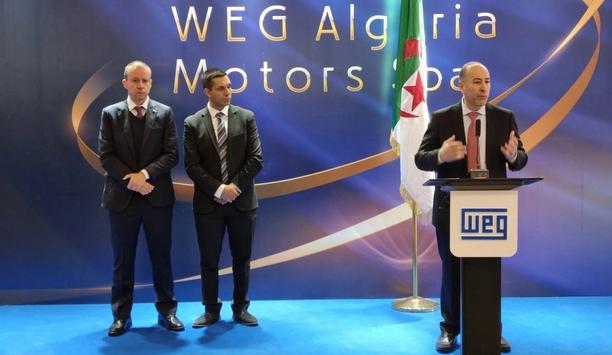 WEG Group announces the inauguration of the WEG Algeria Motors Spa engine production plant in Algiers, Algeria