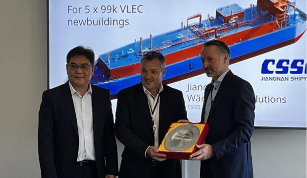 Jiangnan Shipyard's ethane carriers get Wärtsilä systems