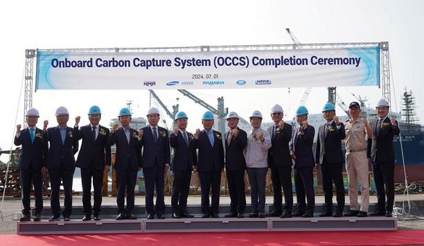 KR installs onboard carbon capture system on HMM Mongla
