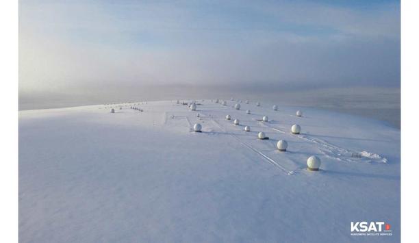 Kongsberg Satellite Services - KSAT installs two large Ka-band antennas at Svalbard and Punta Arenas ground stations in Chile