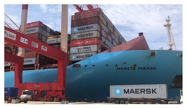 Maersk carries out its first international relay shipments in China