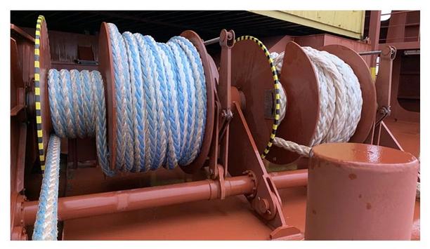 Maersk implements Snap Back Arrestor ropes on the mooring lines to improve vessel safety while docking