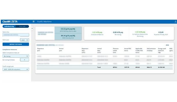 Manage GHG emissions with ClassNK ZETA tool