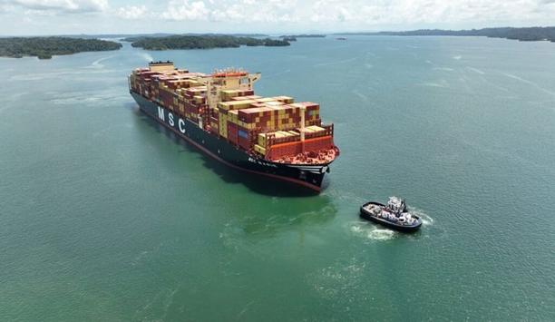 MSC MARIE sets record crossing Panama Canal