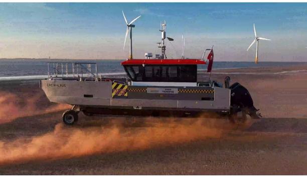 RWE and Commercial Rib Charters (CRC) unveil first official look at innovative amphibious crew transfer vessel - ‘CRC Walrus’