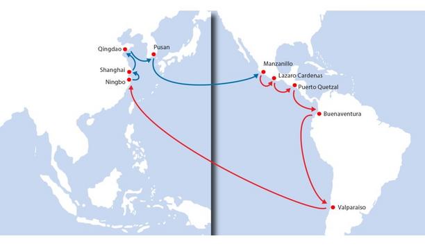 PIL launches new service - West Coast South America 6 (WS6), to expand coverage between Far East and West Coast South America