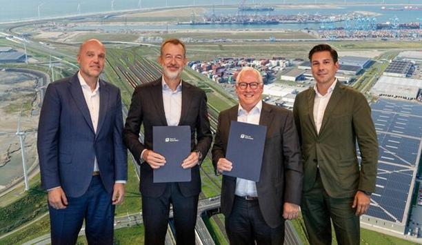 Port of Rotterdam's sustainable rail yard expansion