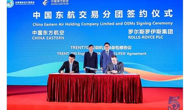 Rolls-Royce and China Eastern sign TotalCare agreement for Trent 700 engines