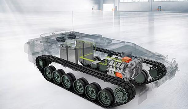 Hybrid and over 1.100 kW strong: Rolls-Royce presents new mtu propulsion concepts for military vehicles of the future