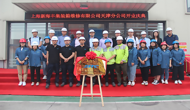 Shanghai Xinhaifeng Container Maintenance Co., Ltd. Tianjin Branch was established and opened