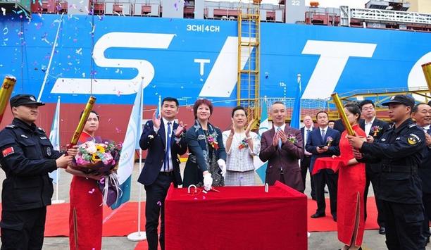 SITC and Yangzijiang Shipbuilding host a ceremony for the naming and delivery of the new ship ‘SITC Klang’