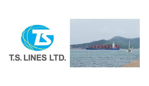 T.S. Lines LTD. takes charge of TS YOKOHAMA, second of the four 1,096 teu ships built by Kyokuyo Shipyard Corporation
