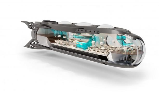 U-Boat Worx unveils the world’s first 35-metre ‘Under Water Entertainment Platform’ – UWEP submarine