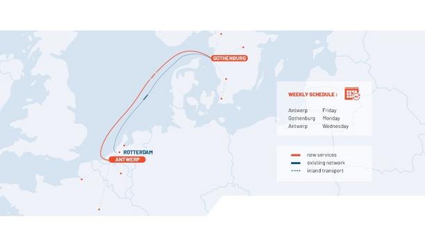 Unifeeder introduces an upgrade to their current services connecting Benelux and Sweden