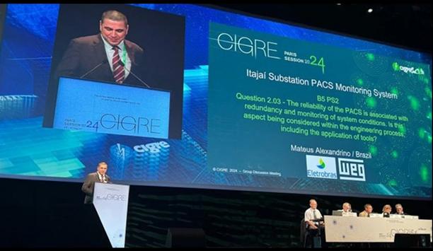 WEG and Eletrobras discuss modernisation process of the Itajaí substation at CIGRE Paris 2024