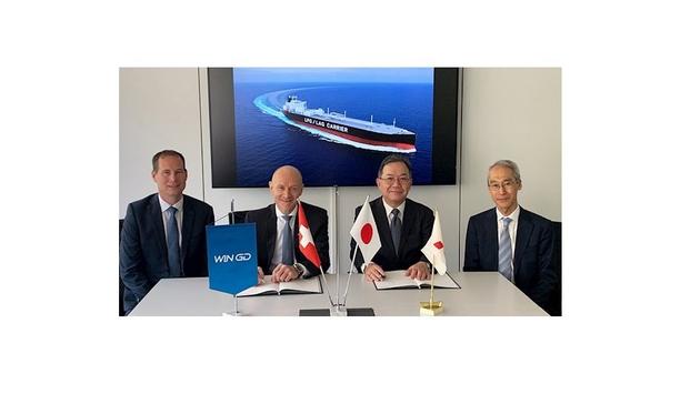 WinGD and Mitsubishi Shipbuilding sign MoU for ammonia collaboration