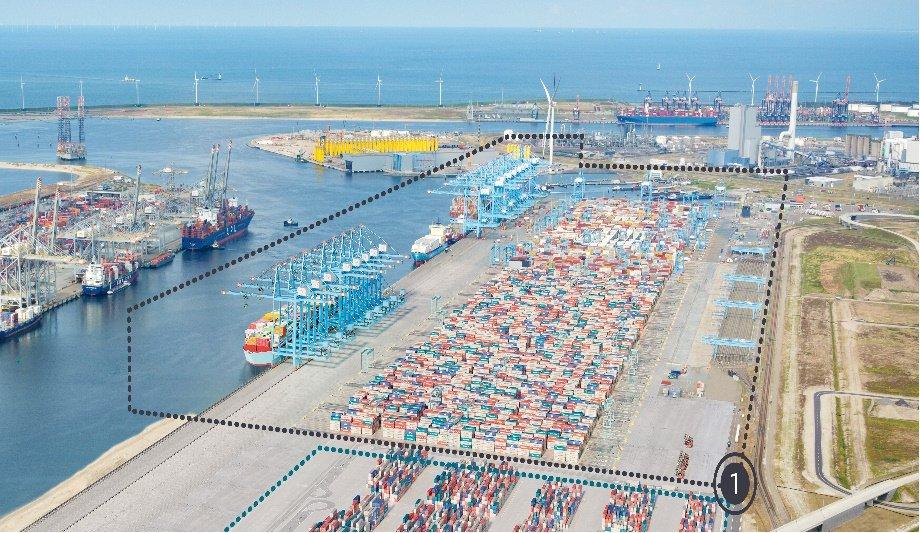 Pioneering container terminal expansion ABB Kuenz s mega