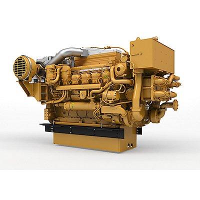 Caterpillar 3512E Tier 4 / IMO III marine propulsion engine