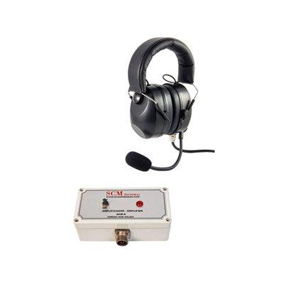 SCM Sistemas AU-ACM-A Headset With Microphone And Amplifier