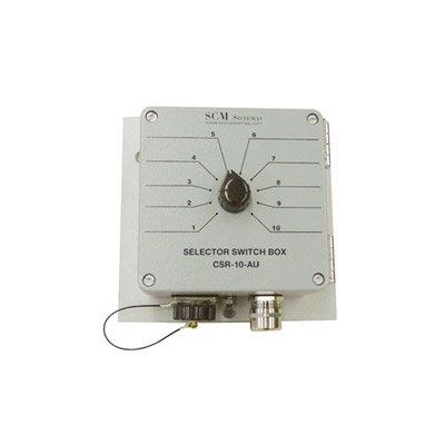 SCM Sistemas CSR-10-AU Selector Switch Box For 10 Circuits