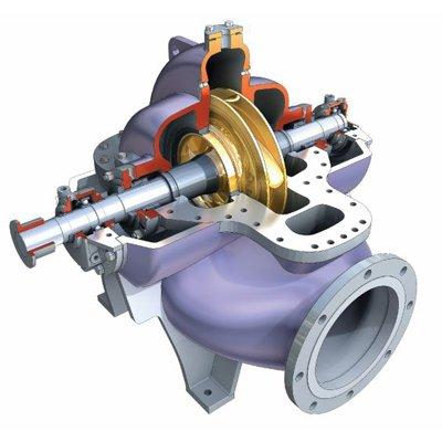 Hyundai Heavy Industries HD/HS Horizontal Single Stage Pump (Axial Split)