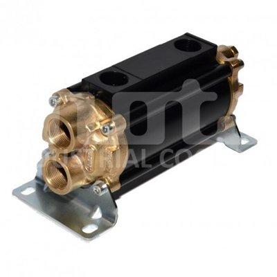 MOTA Industrial Cooling E065-161-2/CN-BR-D-AA Hydraulic Oil Cooler, Marine Version With Drain And Anodes