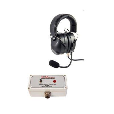 SCM Sistemas EX-ACM-A Headset With Microphone And Amplifier