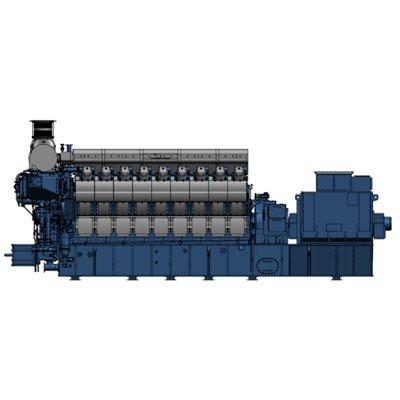 Hyundai Heavy Industries 16H32/40V Marine Generating Sets