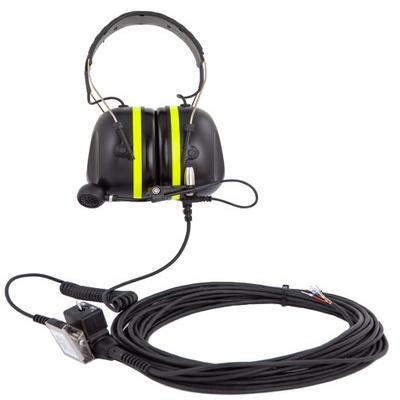 Zenitel P-6035/10 Headset with 10-meter Cable