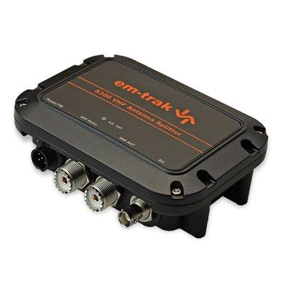 em-trak S300 VHF antenna splitter