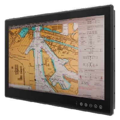 Winmate W24L100-MRA1FP 24" ECDIS Marine Display