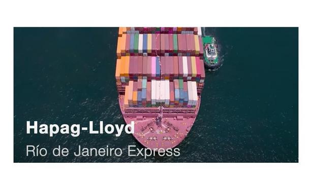 Christening of the “Rio de Janeiro Express” by Hapag-Lloyd