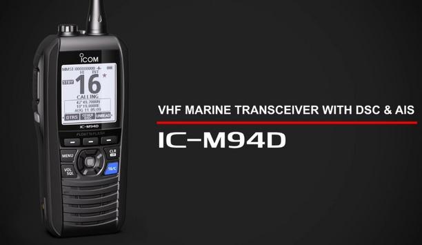 Icom America explains the working of M94D Class-H DSC VHF transceiver