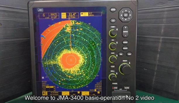 JRC explains the basic operation of JMA-3400