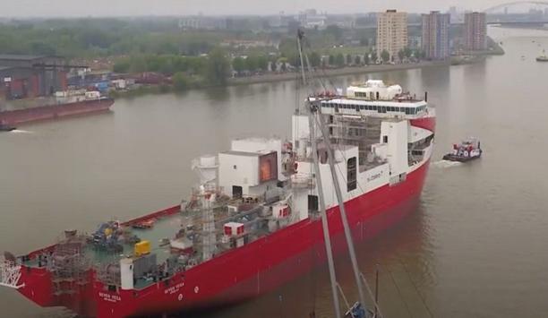 Subsea 7 showcases the build and launch of reel-lay vessel Seven Vega